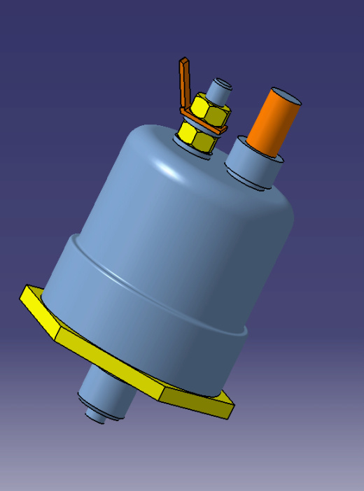 气动基本电路的手动触点缩略图